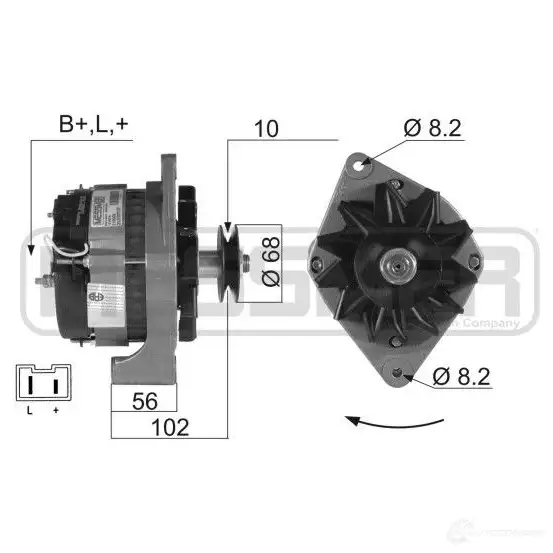 Генератор ERA N1 2VGD 210009A 1438236754
