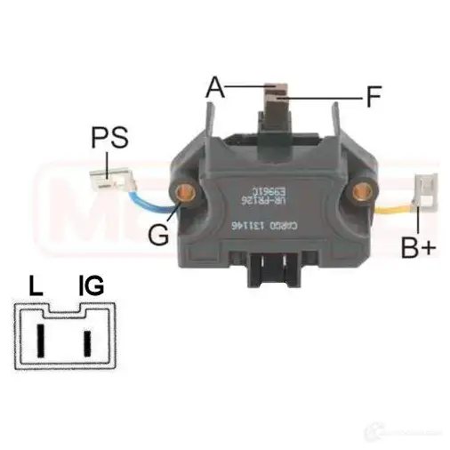 Щетки генератора ERA 1943535 GS M43W 215735 изображение 0