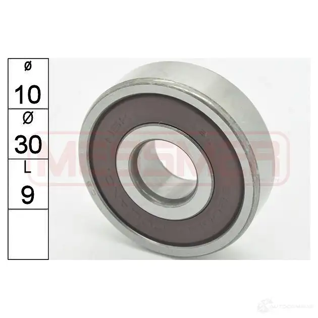 Подшипник ERA FU0L84 1943953 6200- 2RS1 218022