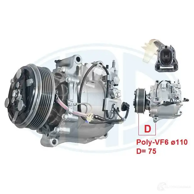 Компрессор кондиционера ERA DK DN0 1438639925 670177