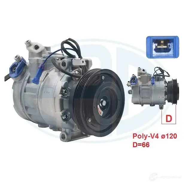 Компрессор кондиционера ERA M68G 25 1438639944 670014 - Изображение 1