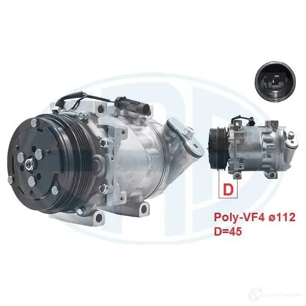 Компрессор кондиционера ERA CTHV 5 1438639947 670033 - Изображение 1
