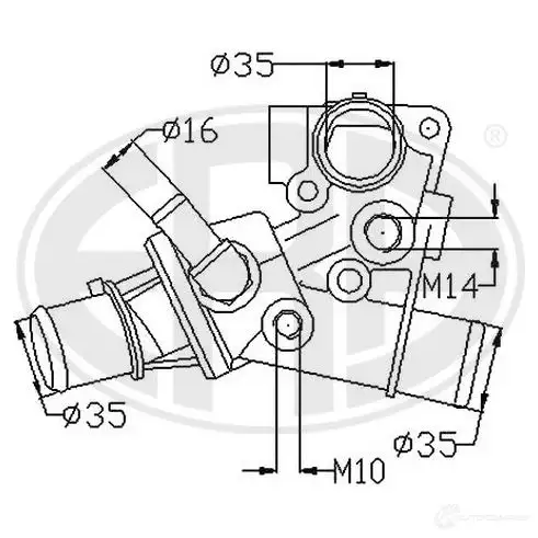 Термостат ERA X5BHT 4 1947944 350182 изображение 0