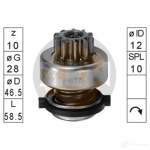 Бендикс ERA ZN0630 UY10 R0 1438777525
