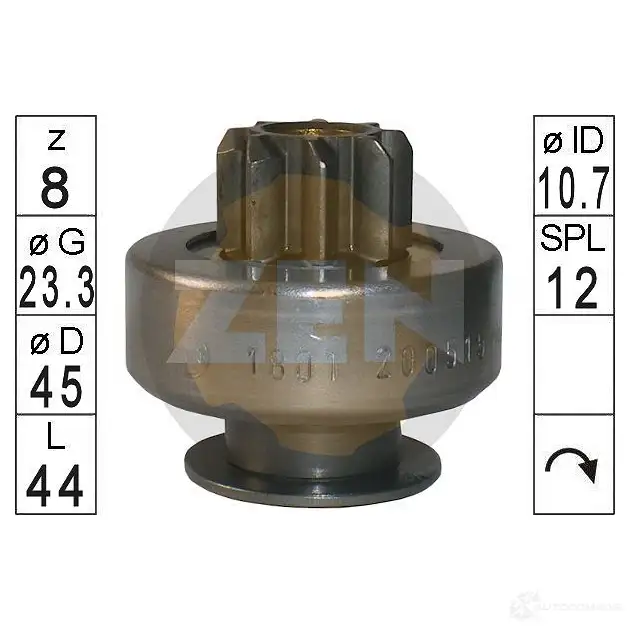 Бендикс ERA 1438778416 S JG96 ZN1801
