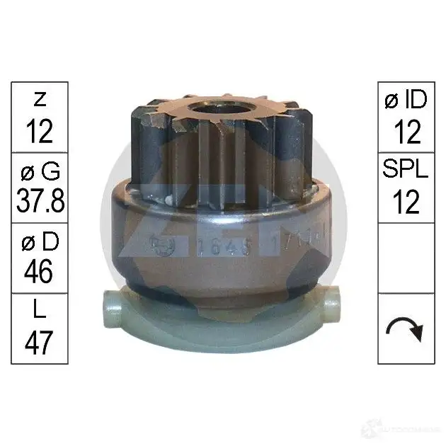 Бендикс ERA ZN1646 OY 7IH 1438017685
