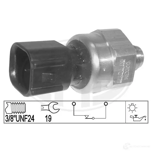 Датчик давления масла ERA 7D 25Q 330813 1947644