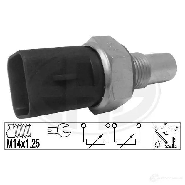 Датчик температуры охлаждающей жидкости ERA TW Y9GI 330855 1947680
