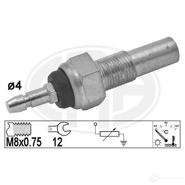 Датчик температуры охлаждающей жидкости ERA 330973 VJOY CHW 1220593308 изображение 0