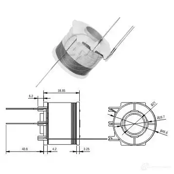 Втягивающее реле ERA 1439249479 ZM341993 GN3 IA изображение 0