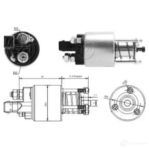 Втягивающее реле ERA ZM4397 VIW 6B 1439250167 изображение 0