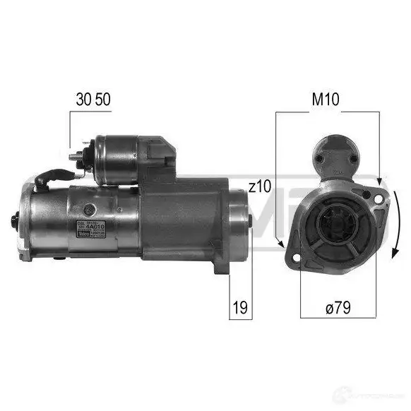 Стартер ERA U3A 0ZZ 220497A 1439286249 изображение 0