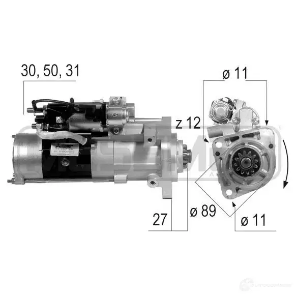 Стартер ERA X D949 220564 1944730