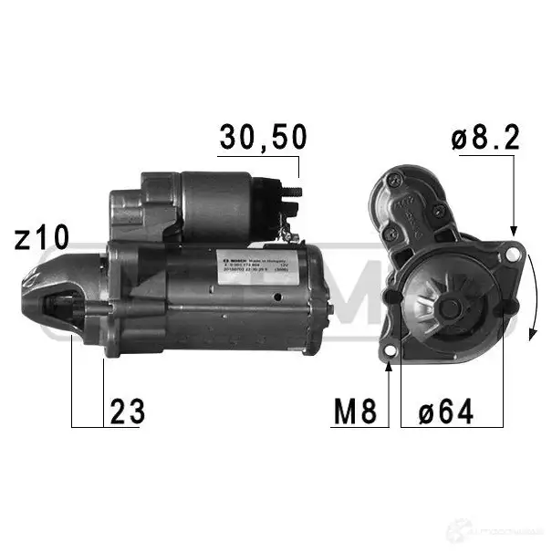 Стартер ERA FMYHF VY 1944928 220774 изображение 0
