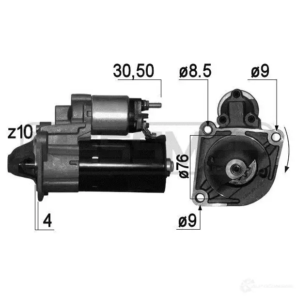 Стартер ERA 1944964 69OG 2D 220819 изображение 0