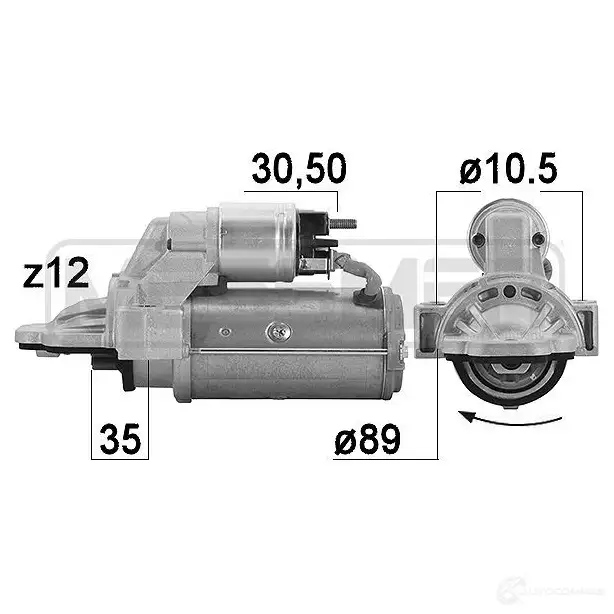 Стартер ERA 221032 YQSZ 7 1439286290 изображение 0