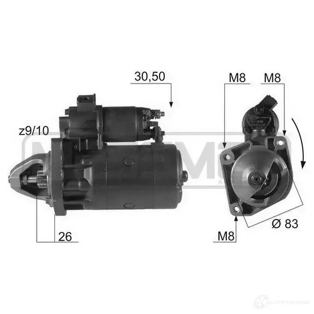 Стартер ERA 7 GXNDSG 1439286317 220123R изображение 0