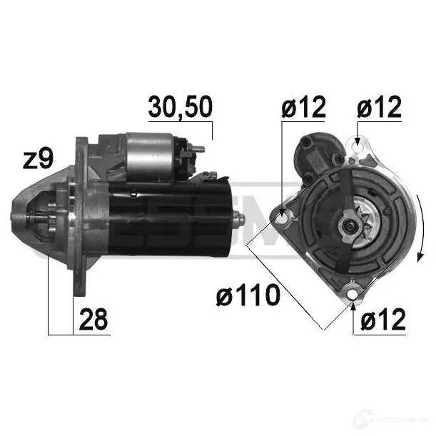 Стартер ERA DPSY X 1945044 220914 изображение 0