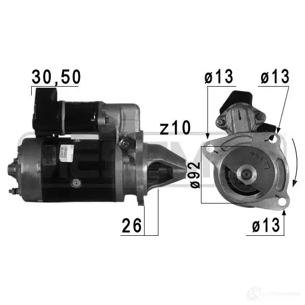 Стартер ERA WD JZT 1944894 220738