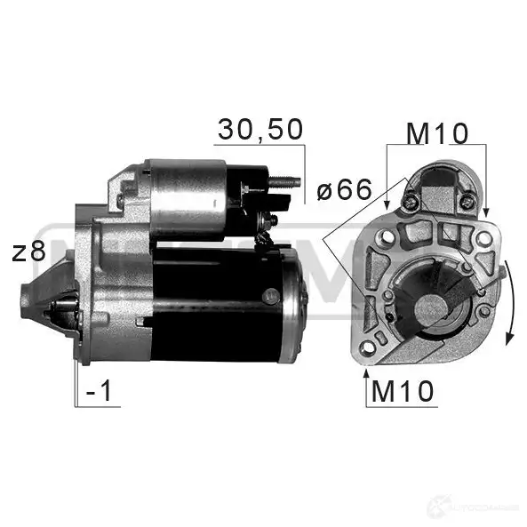 Стартер ERA 00 2RQZP 220668A 1439286441 изображение 0