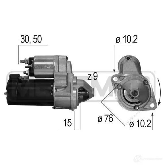 Стартер ERA QNFBL W 220087 1944272 изображение 0