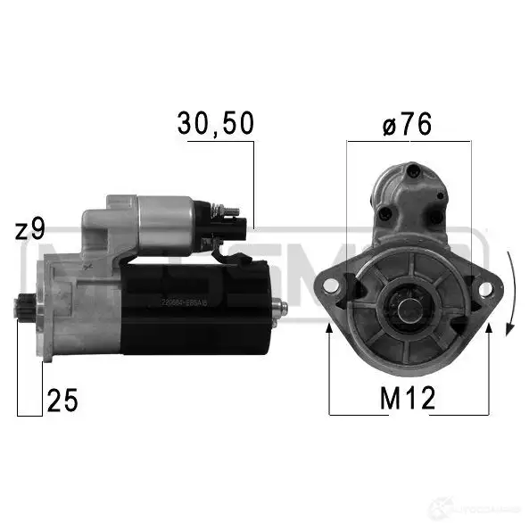 Стартер ERA 220684A 1439286538 4VQVVE B