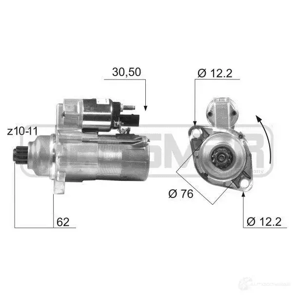 Стартер ERA 1439286545 220450A 2A9 TGAO изображение 0