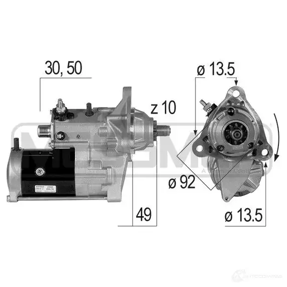 Стартер ERA 220210A 1439286583 88U3 I изображение 0