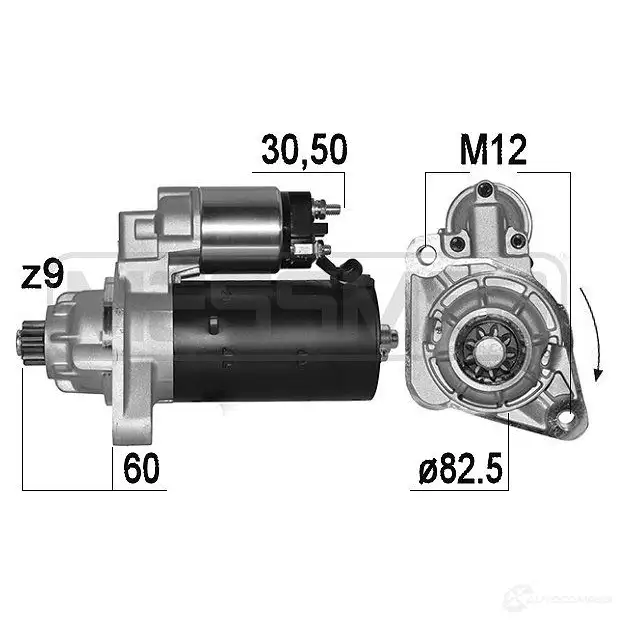 Стартер ERA 221008A 1439286601 WR K5T
