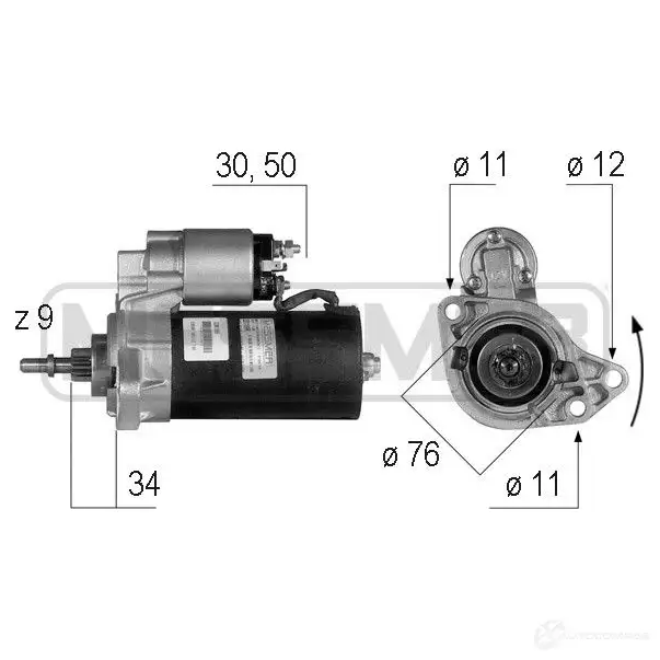 Стартер ERA EDU 9G 220189A 1439286637 изображение 0