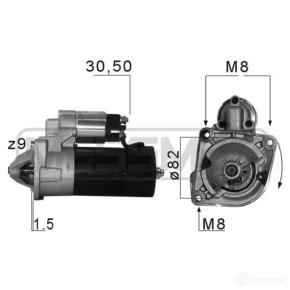 Стартер ERA K JW4W 1439286665 220679A
