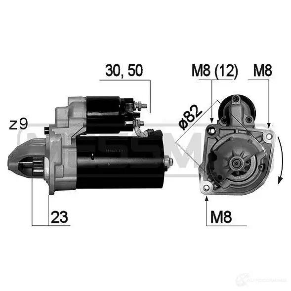 Стартер ERA 220663A 1439286666 6HMNB E