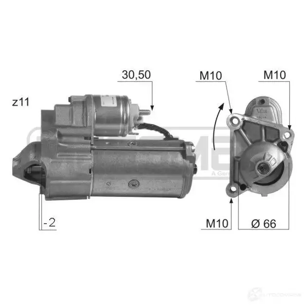 Стартер ERA 220021R 1439286675 JLJ OMK9