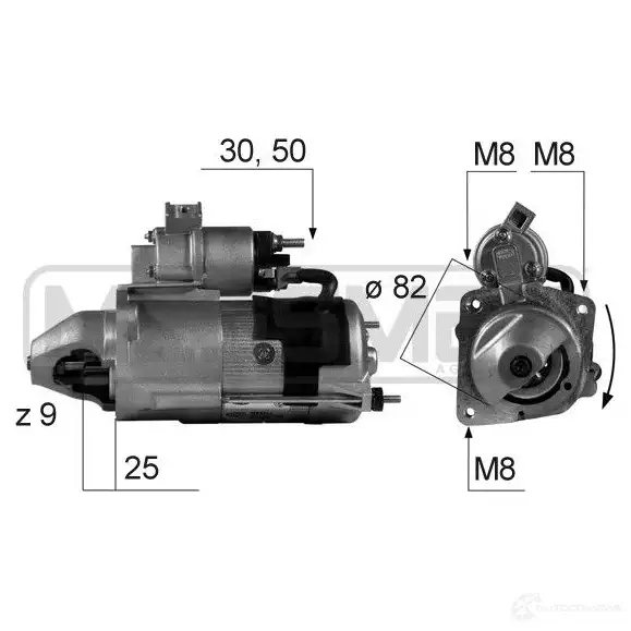 Стартер ERA 64O6 CZ 1439286684 220158A