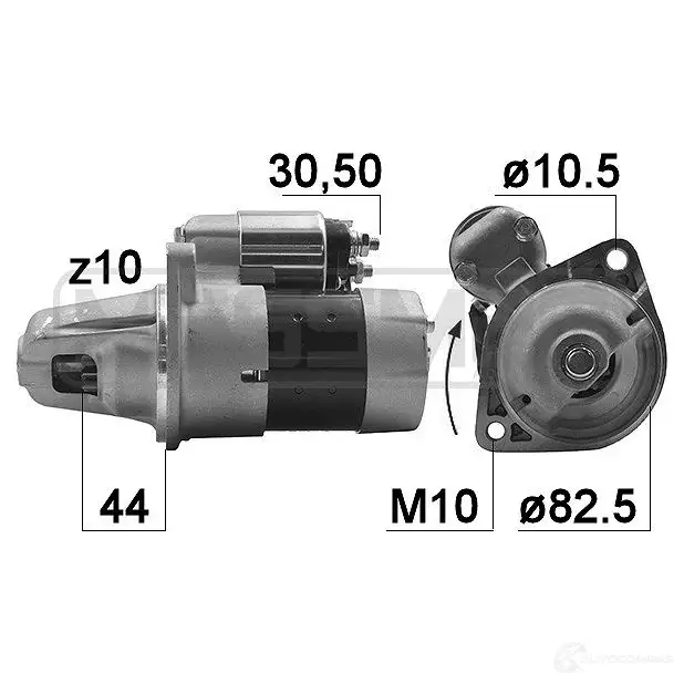 Стартер ERA 220984A U7 96G 1439286698