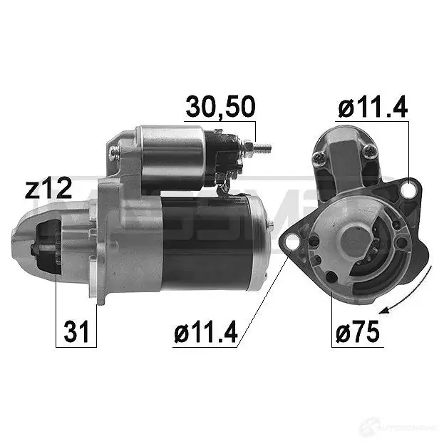 Стартер ERA 220639A 1439286705 B7 0VT