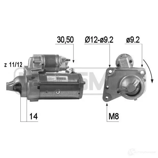 Стартер ERA V R5INM 220429A 1439286741 - Изображение 1