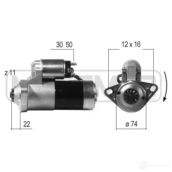 Стартер ERA V 222Z 1439286780 220439A изображение 0