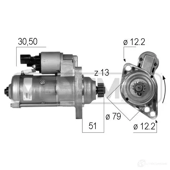 Стартер ERA 1439286790 OAE REZ 220583A изображение 0