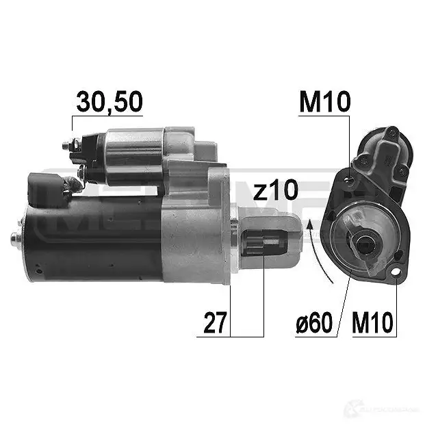 Стартер ERA 220954A 1439286900 LM U3GT изображение 0