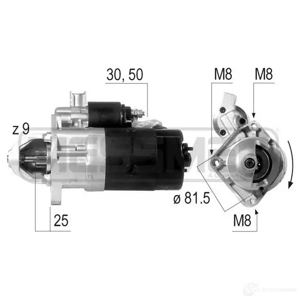 Стартер ERA FW3 YS 1439286910 220145A изображение 0