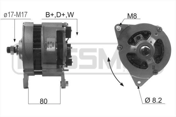 Генератор ERA 1440472962 210002R BEDGT 9 изображение 0