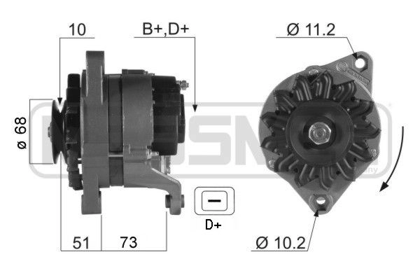 Генератор ERA 210028R DWH L40 1440472972 изображение 0