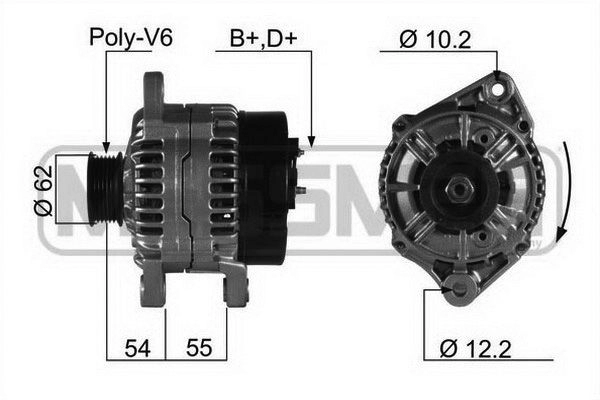 Генератор ERA 9C HVH6D 1440473002 210075R изображение 0