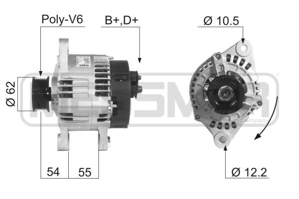 Генератор ERA 9HWU SR 1440473099 210246R