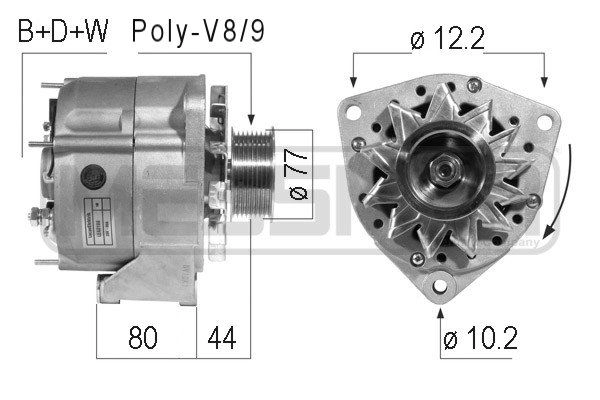 Генератор ERA LJ 0SBDF 1440473118 210303R