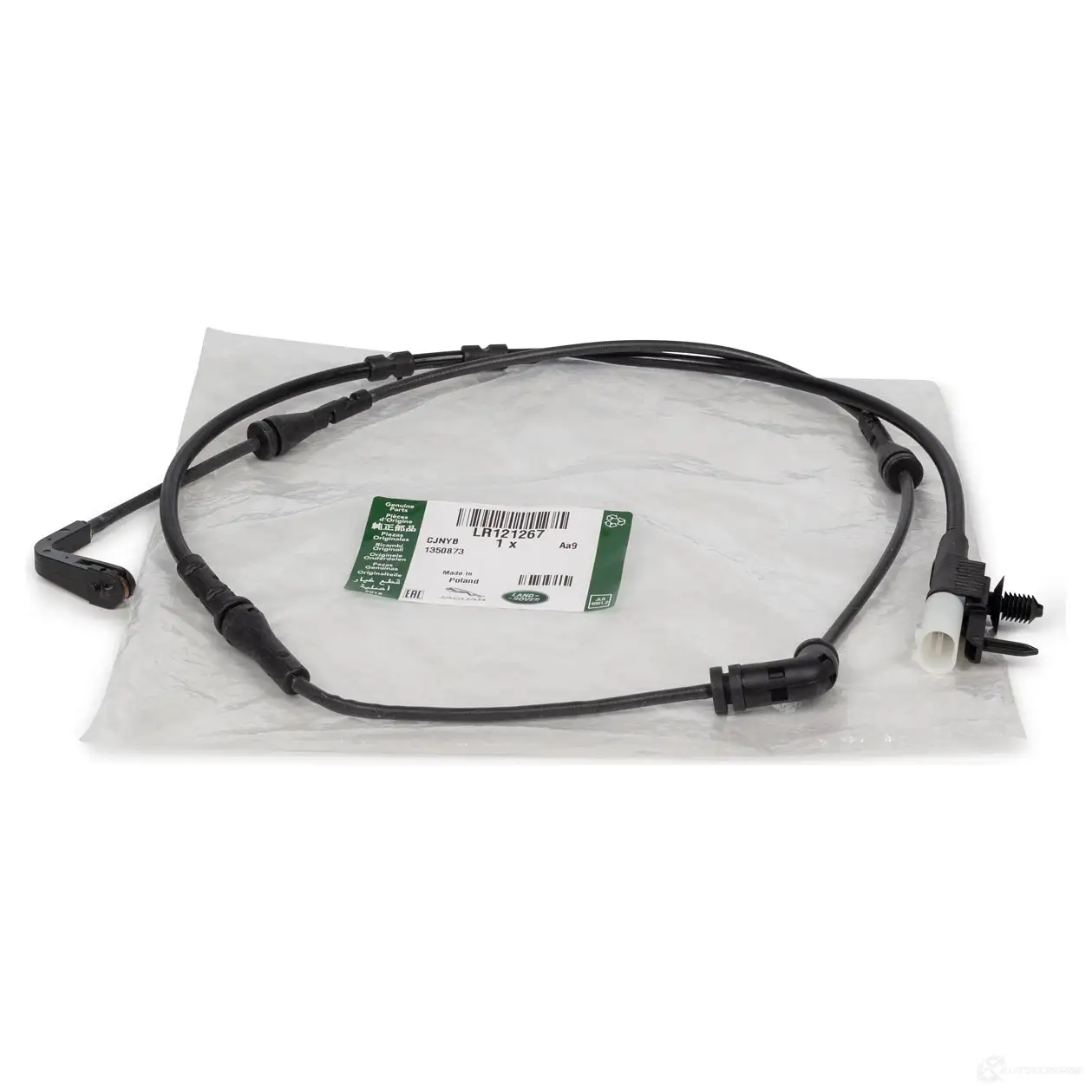 Оригинальный датчик износа передних тормозных колодок Discovery Range Rover Evoque 2,0 LAND ROVER 1437028391 LR121267 2P XKX - Изображение 1