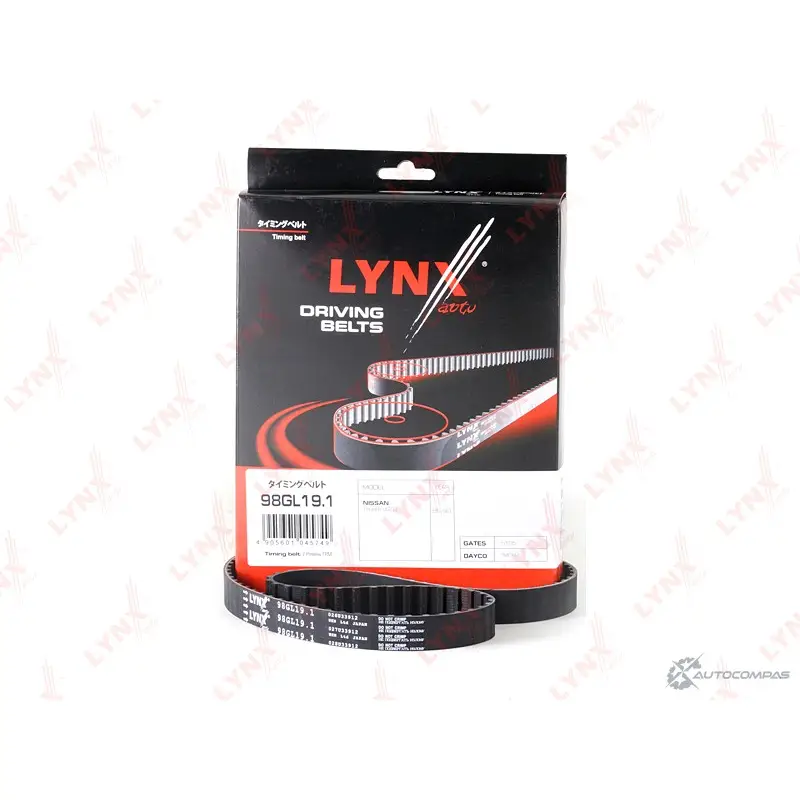 Ремень ГРМ LYNXAUTO 98GL19.1 IL54 3 4905601045749 3638801