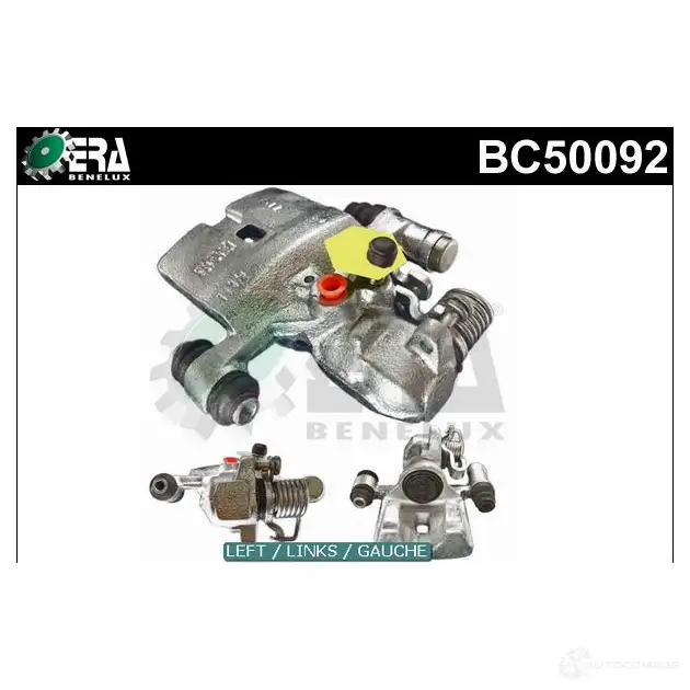 Тормозной суппорт ERA BENELUX bc50092 5415047006475 1877690 JX7JR 07 изображение 0