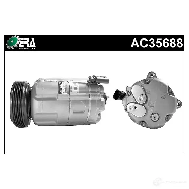 Компрессор кондиционера ERA BENELUX DT3 XD ac35688 5415047002064 1877160